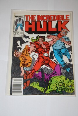 Incredible Hulk #330! 1987! 1st Todd McFarlane art on title
