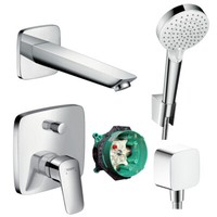 Hansgrohe Logis Unterputz Badewannenarmatur Set Ibox Armatur Wanneneinlauf