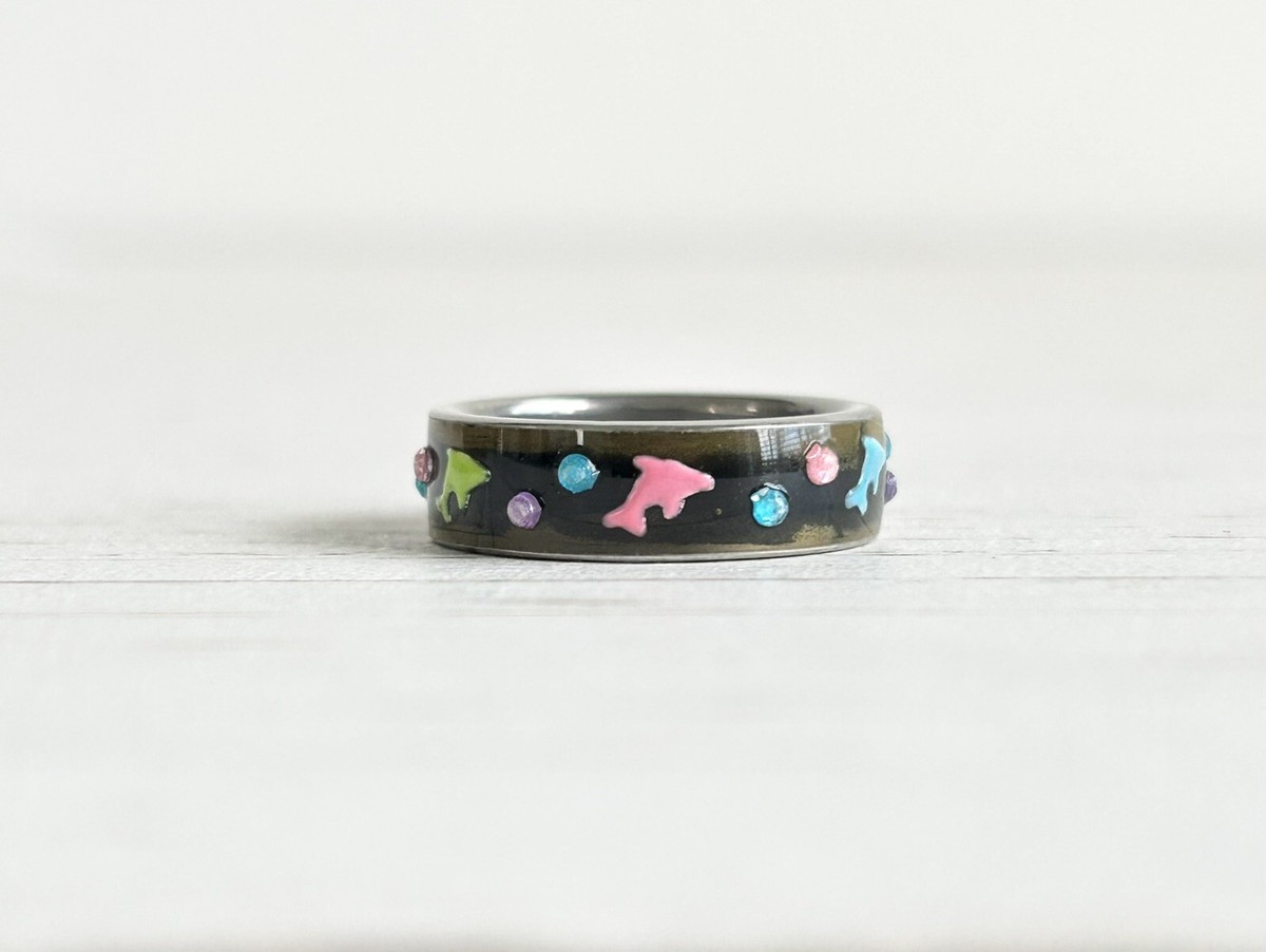 Dolphin Mood Ring Size