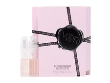 V&R VIKTOR & ROLF FLOWERBOMB EDP 1.2ml .04fl oz x 2 PERFUME SPRAY SAMPLE VIALS