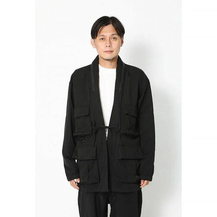 Snow Peak Ny/Paper Cloth Jacket JK-22SU101 Black Size M Outdoor