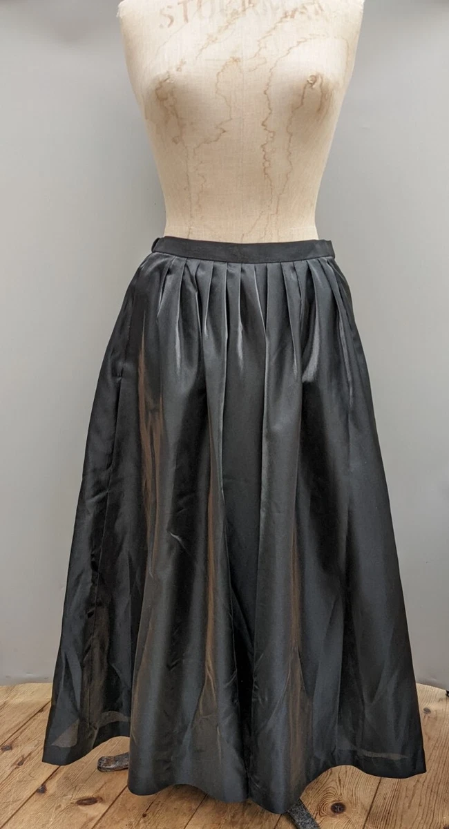 Long evening taffeta hot sale skirts