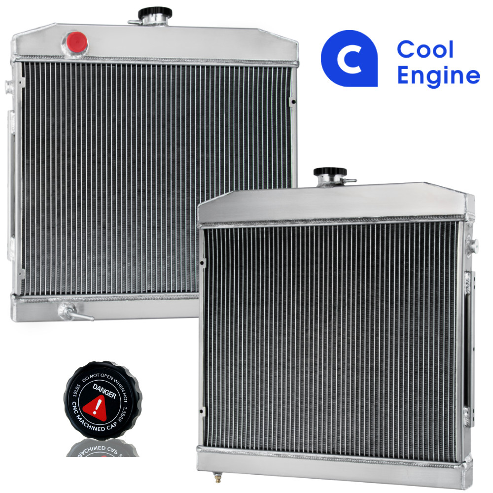 2 Row TVR RADIATOR LOTUS EUROPA FOR 68-73 Mercedes Benz S-Class SUNBEAM ALPINE
