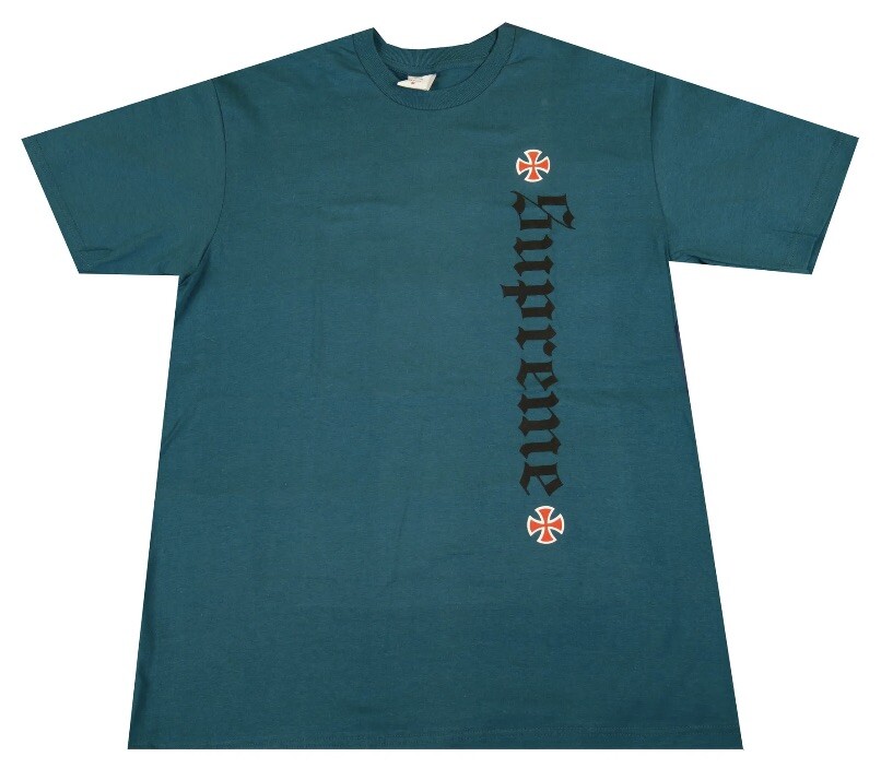 トップス Supreme INDEPENDENT Old English Tee Supreme Independent Old English Tee Black Men's - FW17 - US