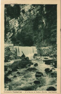 CPA MOUTHE A la Source du Doubs a Mouthe - Les Rapides (1115802)