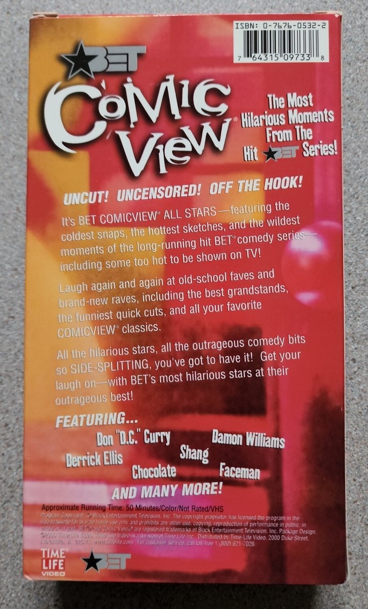 BET Comic View All-Stars Vol. 1 (VHS, 2002) Cedric the Entertainer