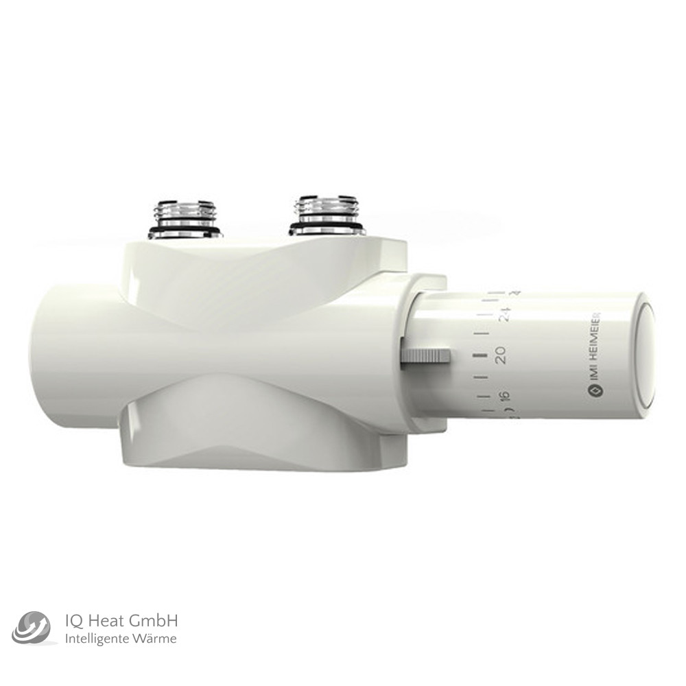 TA Heimeier Design Edition Multilux 4 set for two pipe system white RAL 9016, 9690-27.000