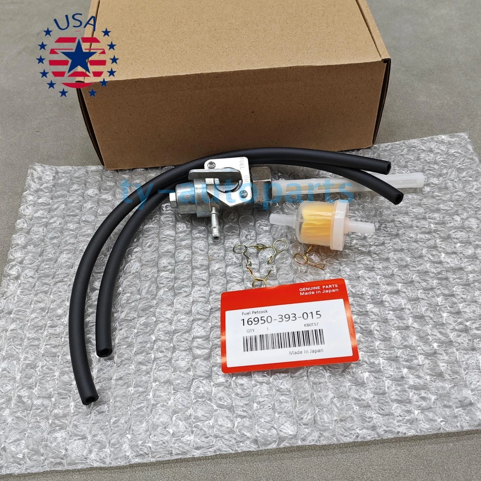 New ! Fuel Petcock Gas Tank Valve Switch For Honda CB550K CB750A CB750F CB750K Foto 4 de 4