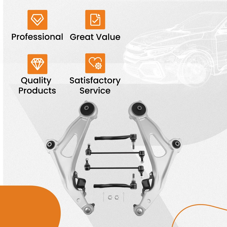 Полный комплект переднего нижнего рычага управления для Nissan Pathfinder Infiniti QX60 - Изображение 4 из 4