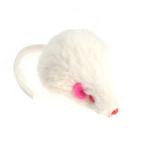 5PCS False Mice Toys Interactive Mini Funny Plush Mouse Toys Adorable Plaything - 第 2/12 張圖片