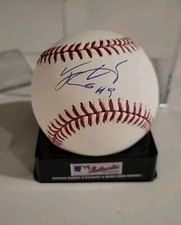 Jean Segura Brewers/Phillies/Marlins Autographed Official MLB Baseball MLB COA
