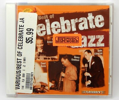 Best of Celebrate Jazz by Various Artists ~ New CD (Jun-2001, Flashback Records)