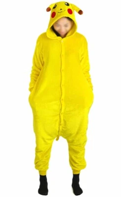 COOLCHANGE Pokemon Kigurumi von Pikachu | Cosplay Pyjama für Erwachsene