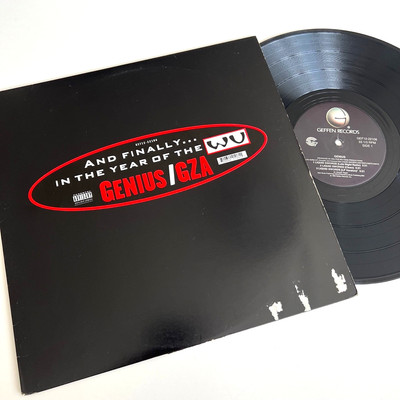 GZA Genius -  Liquid Swords  /  Labels  / 12'' Vinyl Single 1st. Press