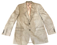 Lauren Ralph Lauren Men's Wool Blazer Herringbone Sport Coat Olive 42L
