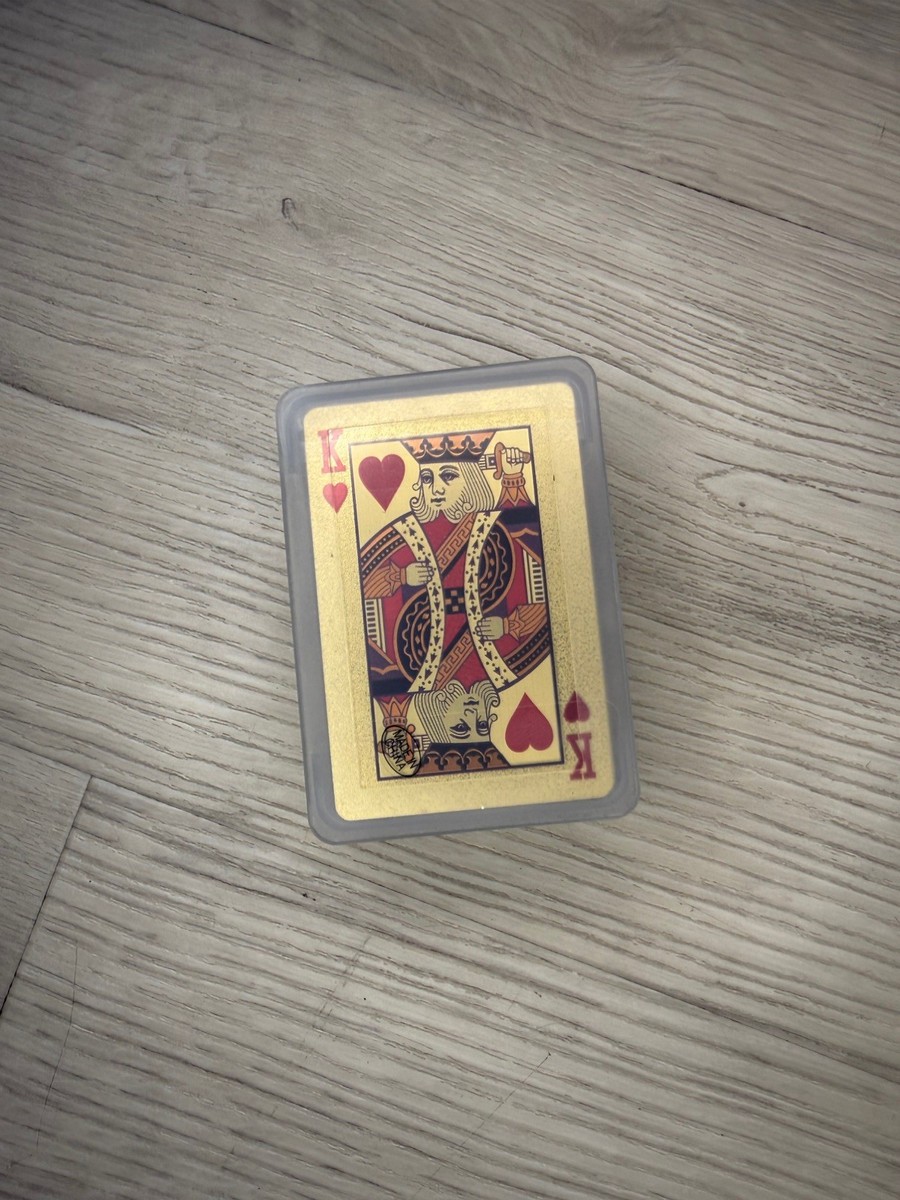 Supreme Gold Foil & Red Bicycle Mini Deck playing Cards Bundle new