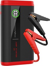 12V Car Jump Starter 1500A Battery Booster Pack 8000mAh Power Bank USB-C