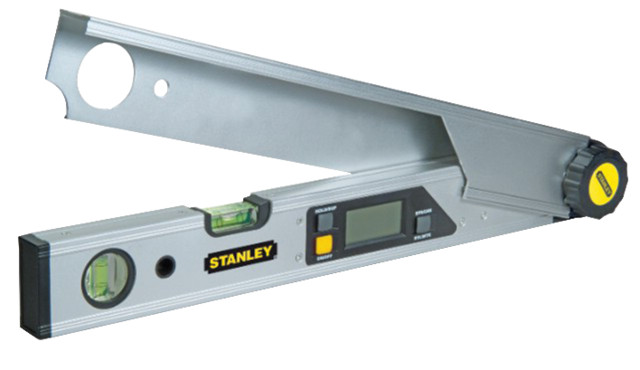 Niveau digital d'angle Stanley 40cm inclinomètre électronique 0-180 degrés écran LCD 0-42-087
