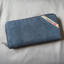 Diesel Denim Long Wallet Pre-owned Barely Used