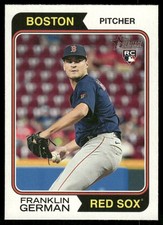 2023 Topps Heritage #77 Franklin German RC