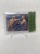 Demetrious Johnson Signed 2011 Topps Finest UFC Rookie Card #33 RC BAS COA ONE