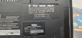 Sega Genesis Version 2 System Console with F15 Strike Eagle Game