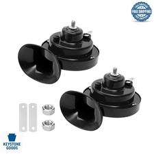 2PCS Super Loud Waterproof 12V Electric Train Horns for Cars  Trucks