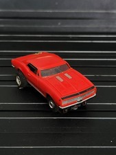 Vintage Aurora TJET Camaro SLOT CAR Red/Black