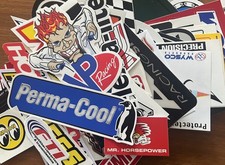 Racing Decals Sticker Lot Set Lot Assortment Of 50 Small To Very Small Sizes