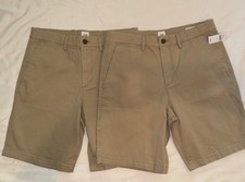  NWT Gap Mens Essential Khaki 9  Shorts Academia Preppy Chino Shorts 30 Lot 2