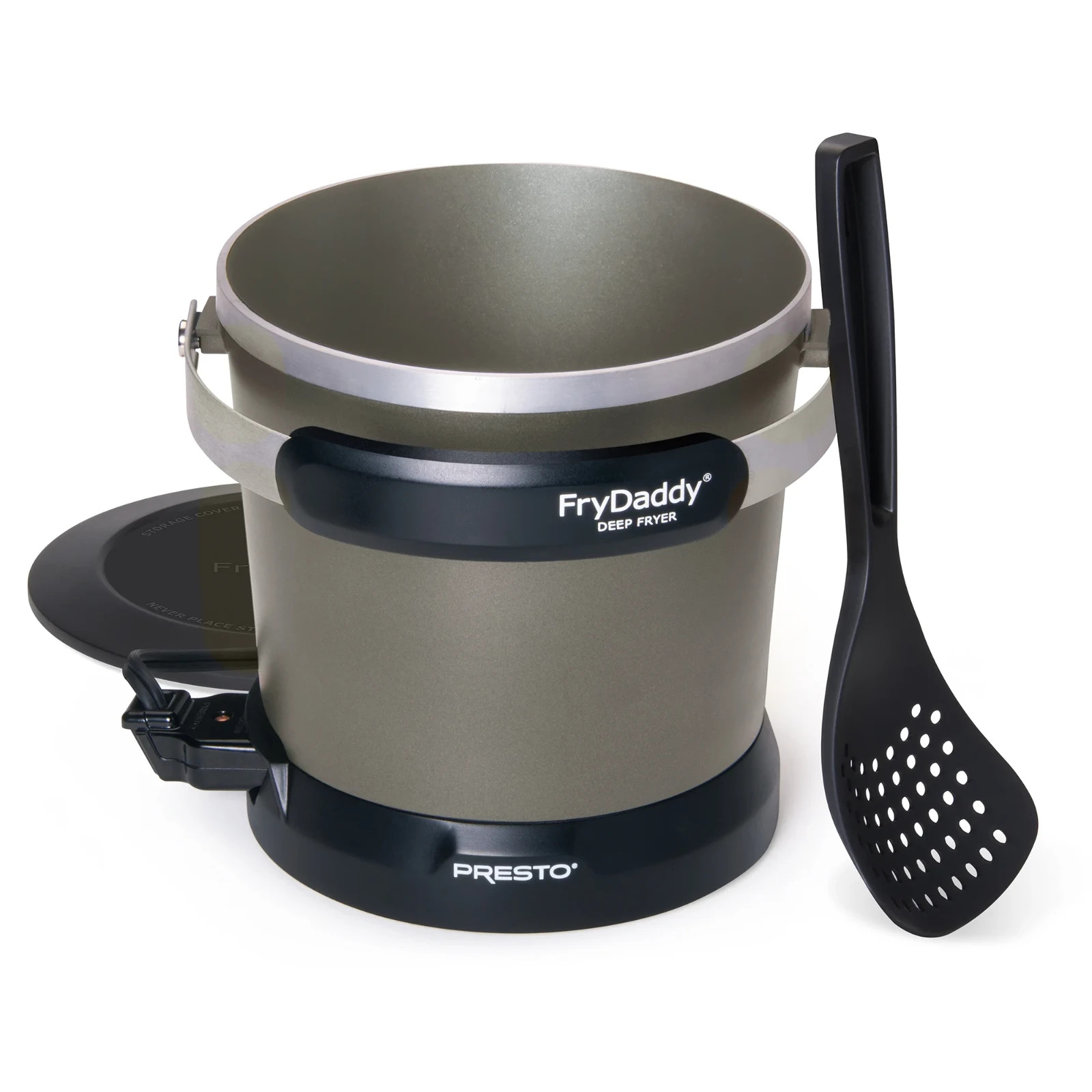 Presto FryDaddy Electric Deep Fryer, Black 05428 Free Ship