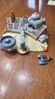 Vintage 1998 Star Wars Micro Machines POD RACE ARENA Playset Galoob Action Fleet