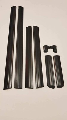 Mercedes-Benz W123 S123 300TD Moulding Set – Door, Fender, Trunk, Rocker – Stainless