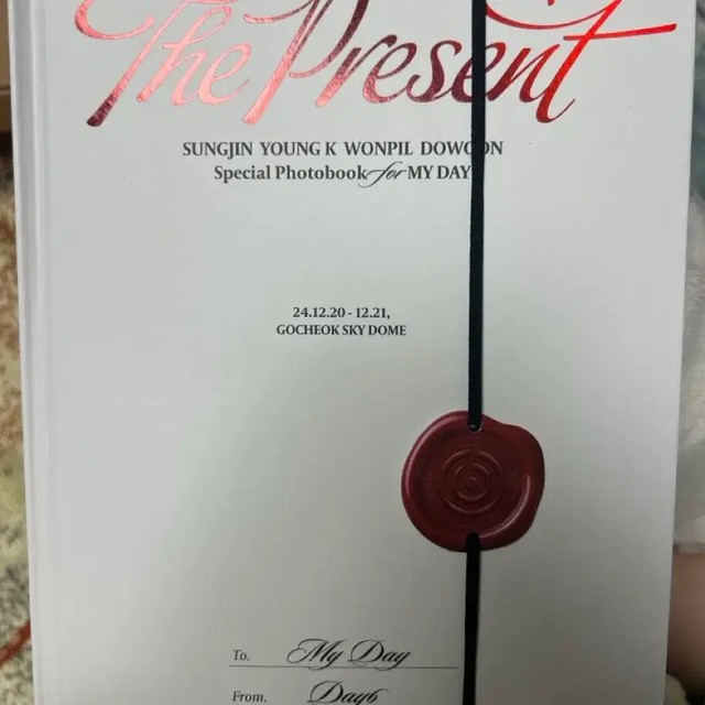 Day6 The Present Photobook 2024 - Brand New