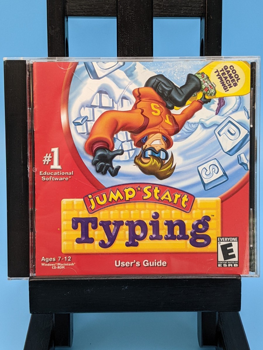 Jump Start Typing Ages 7-12 Knowledge Adventure CD-ROM PC Mac 2003