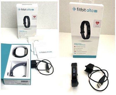 Fitbit Alta HR (FB408SBKS) Fitness Sleep Tracker Wristband Black Size S w Box