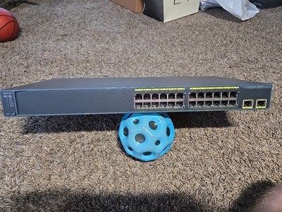 Cisco Catalyst C2960-24TT-L V05 24-Port Gigabit SFP Managed Switch