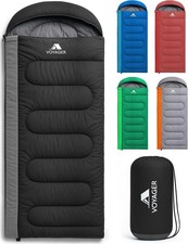  Sleeping Bag for Adults camping– Lightweight & Compact, Waterproof, 220x30x80cm