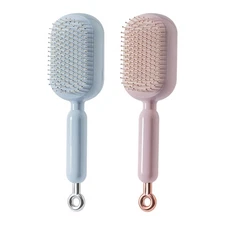 Retractable Cushion Massage Comb Air Cushion Smooth Cleaning Detangling Brush