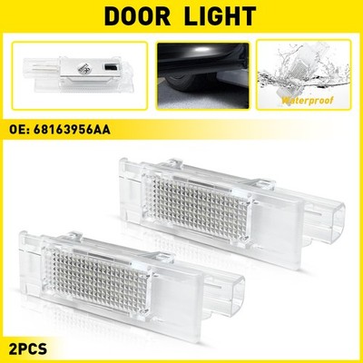 LED Courtesy Door Light For Alfa Romeo Stelvio Giulia Dodge Challenger Dart EXF