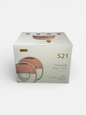 NEW  OPEN BOX  S21 WEARABLE BREAST PUMP HANDS FREE PORTABLE   2 PIECES - QUIET