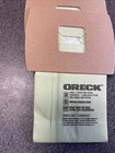 (6)Oreck Housekeeper Compact Canister Vacuum Bags Pkbb12Dw And 1 Motor Filter