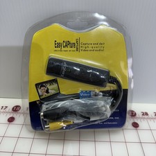 Easy CAP USB 2.0 Video Adapter with Audio Capture and Edit - NEW