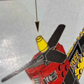 Lego 60144 City Air Race Plane 99% Complete w/Instructions 2017 (1 pc missing)