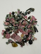Over .3 Lb Gemmy Tourmaline Rough  Facet Indicolite Watermelon Highest Grade