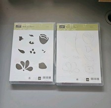 STAMPIN UP awash with flowers 1 2 STAMP SET flowers, botanical springtime