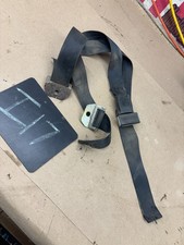 AFTERMARKET BLACK SEATBELT SEAT LAP BELT FORD CHEVROLET DODGE HOT RAT ROD 74"