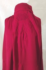 Afghan Burqa: Embroidered Veil, Islamic Abaya