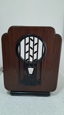 PHILIPS Anni '30 Radio d'epoca a Valvole SOLO MOBILE VUOTO in LEGNO - Vintage !