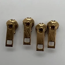 Streamline Prentice Vintage  Zipper Pulls #8 Lot Of 4